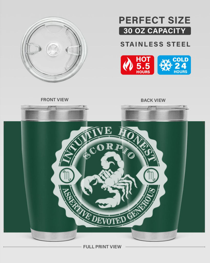 scorpio 32#- zodiac- Tumbler