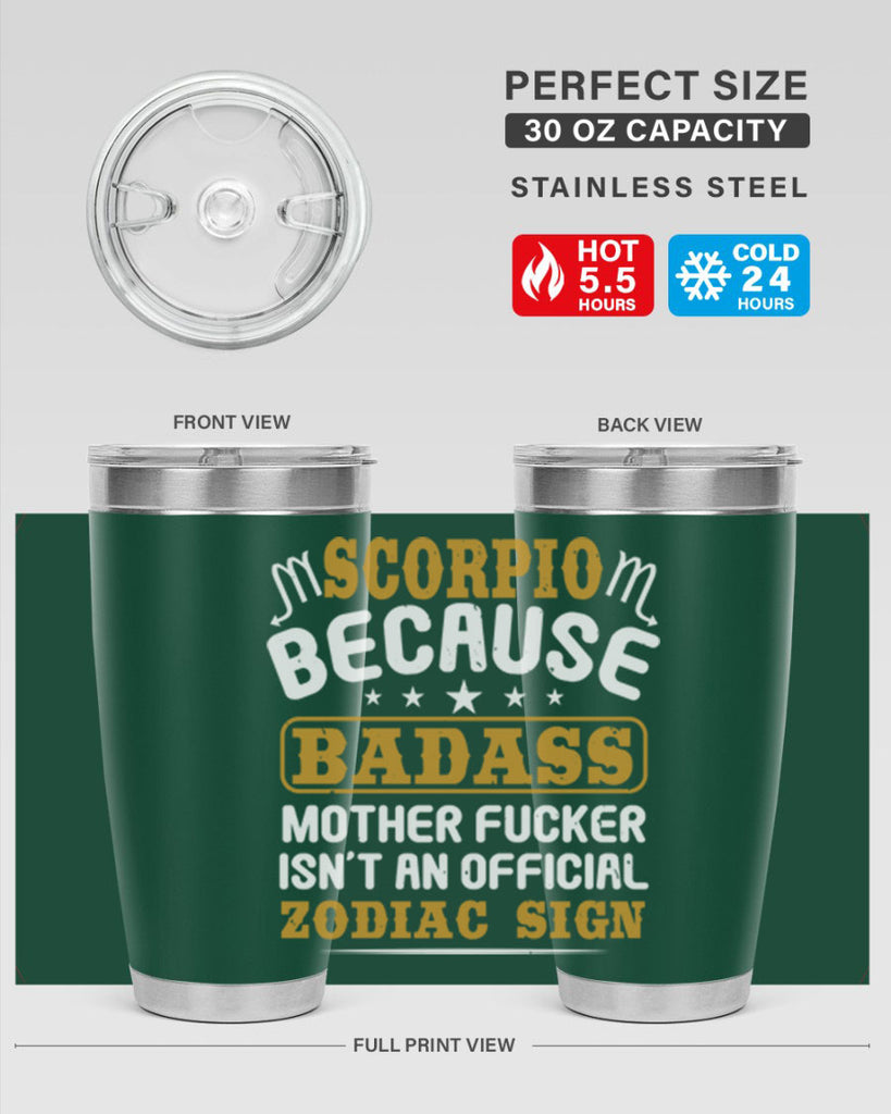 scorpio 432#- zodiac- Tumbler