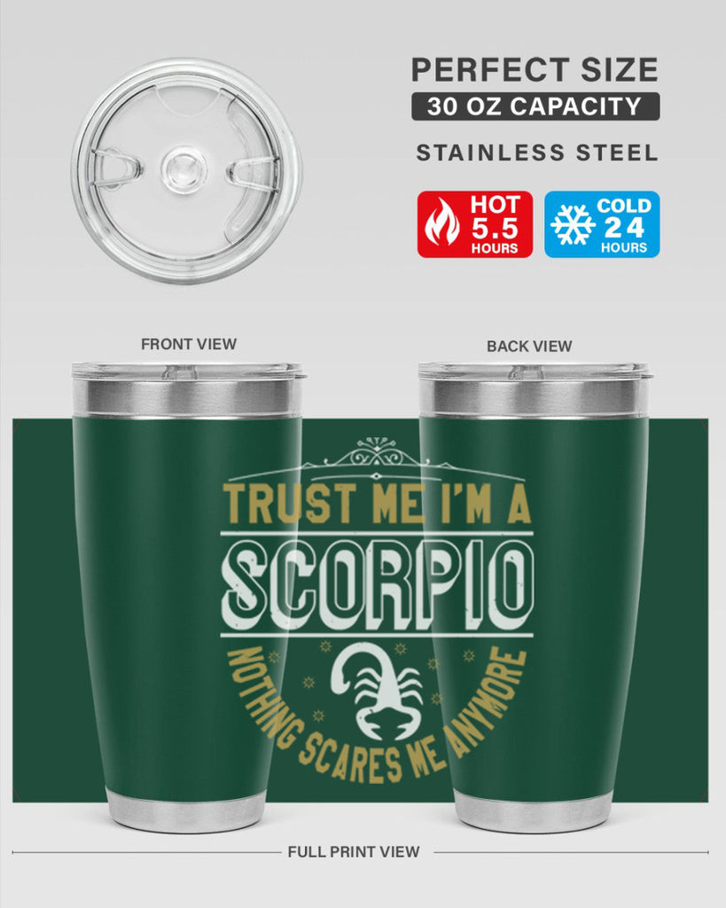 scorpio 458#- zodiac- Tumbler