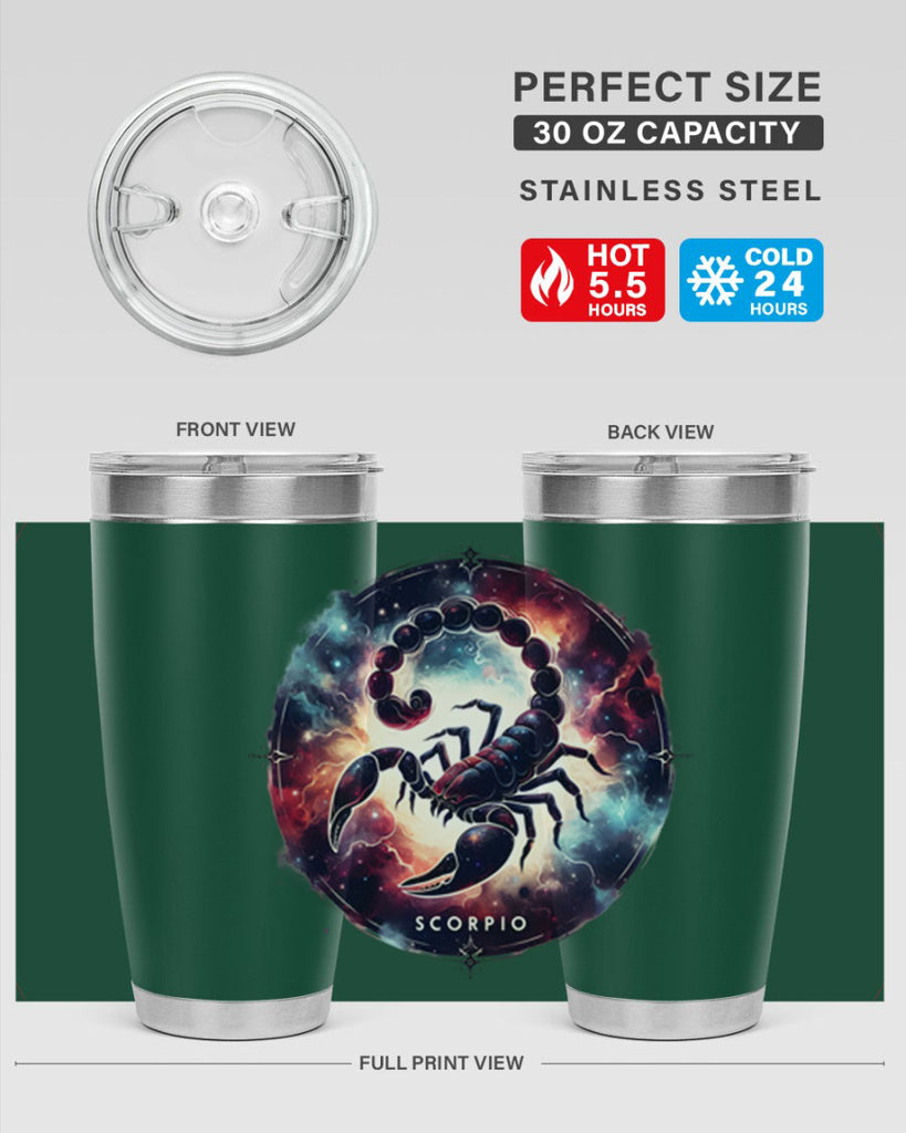 scorpio 460#- zodiac- Tumbler