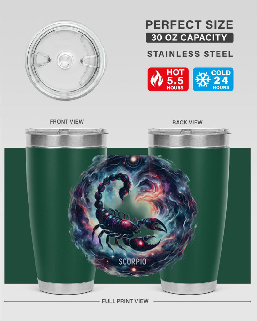 scorpio 461#- zodiac- Tumbler