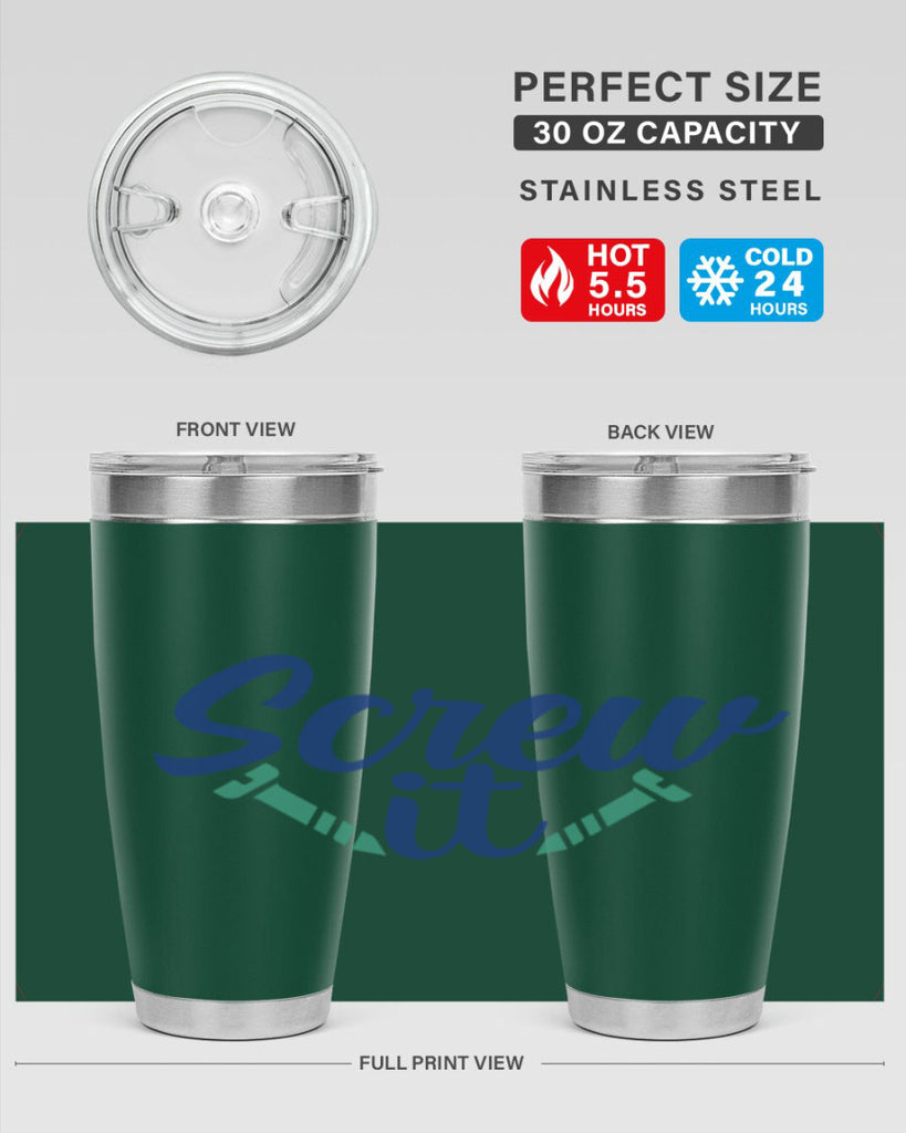 screw it 168#- wine- Tumbler