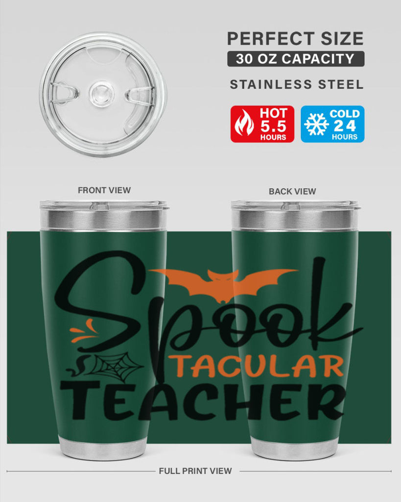 spooktacular teacher 106#- halloween- Tumbler