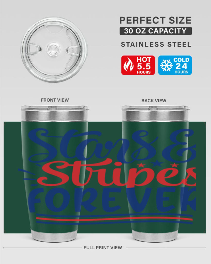stars stripes forever Style 74#- Fourt Of July- Tumbler