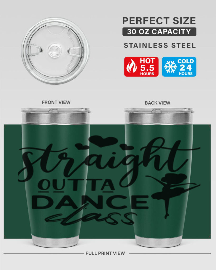 straight outta dance class 80#- ballet- Tumbler