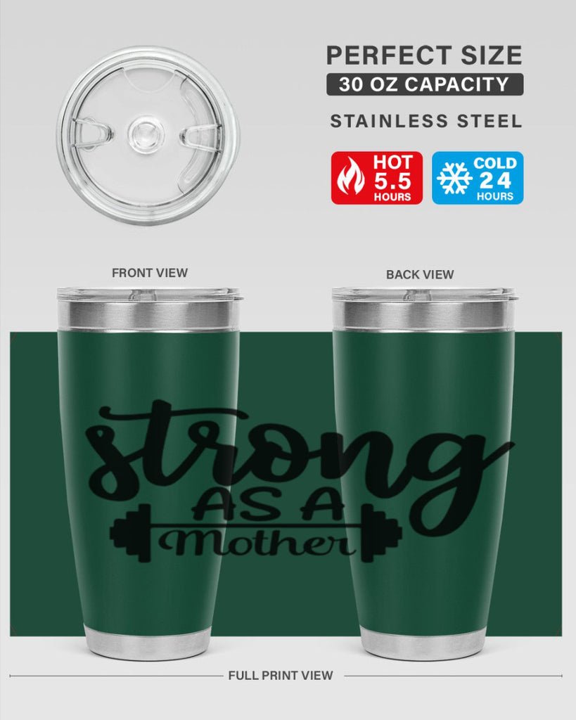 strong as a mother 13#- gym- Tumbler