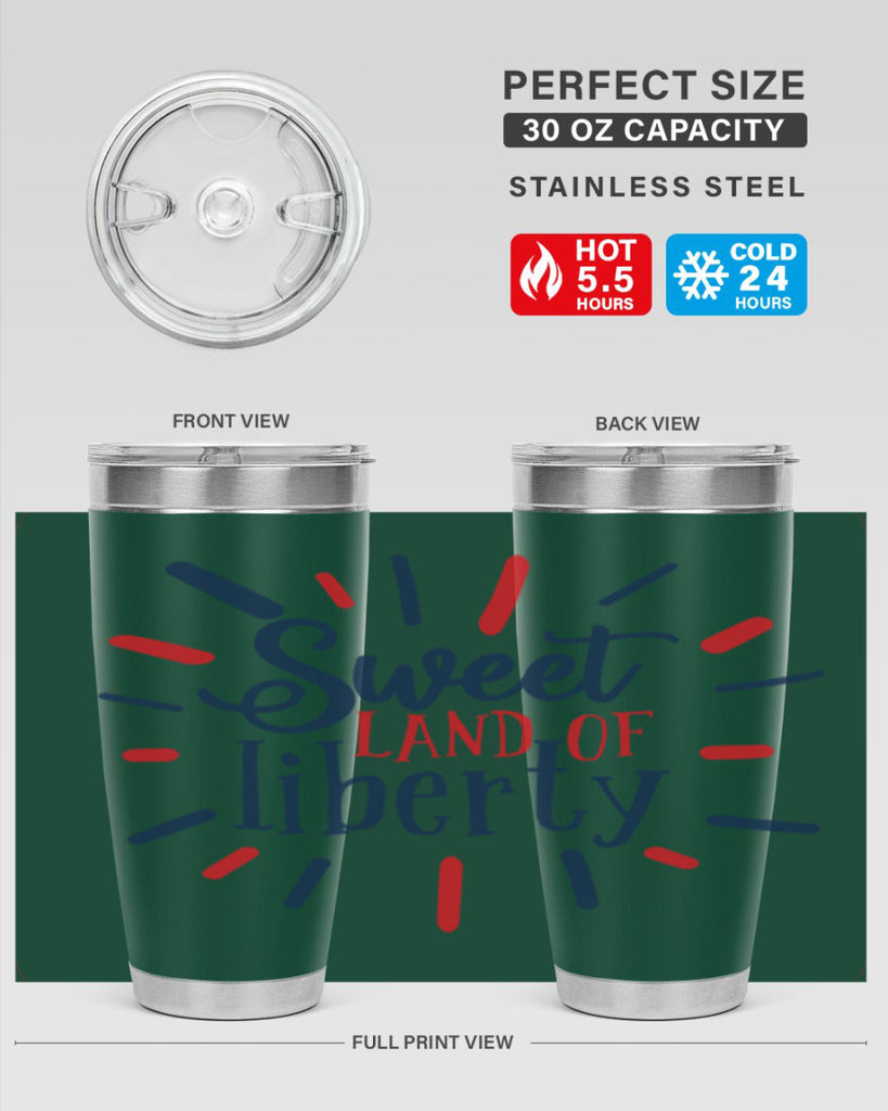 sweet land of liberty Style 7#- Fourt Of July- Tumbler