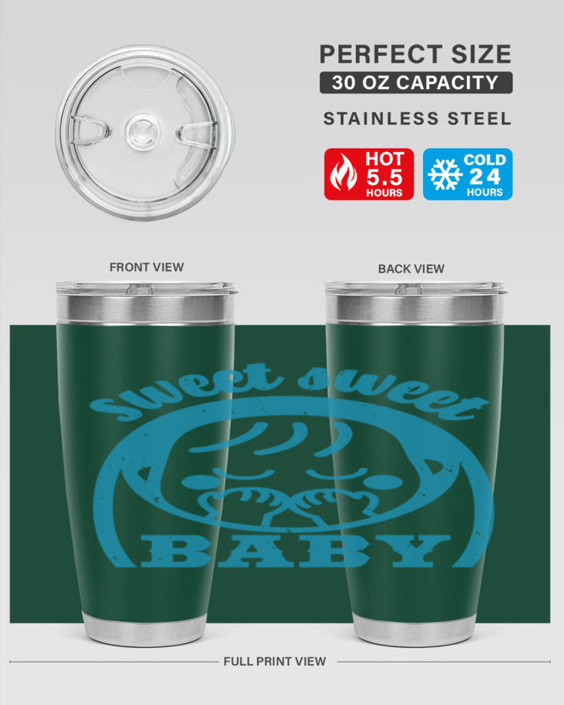 sweet sweet baby Style 12#- baby shower- tumbler