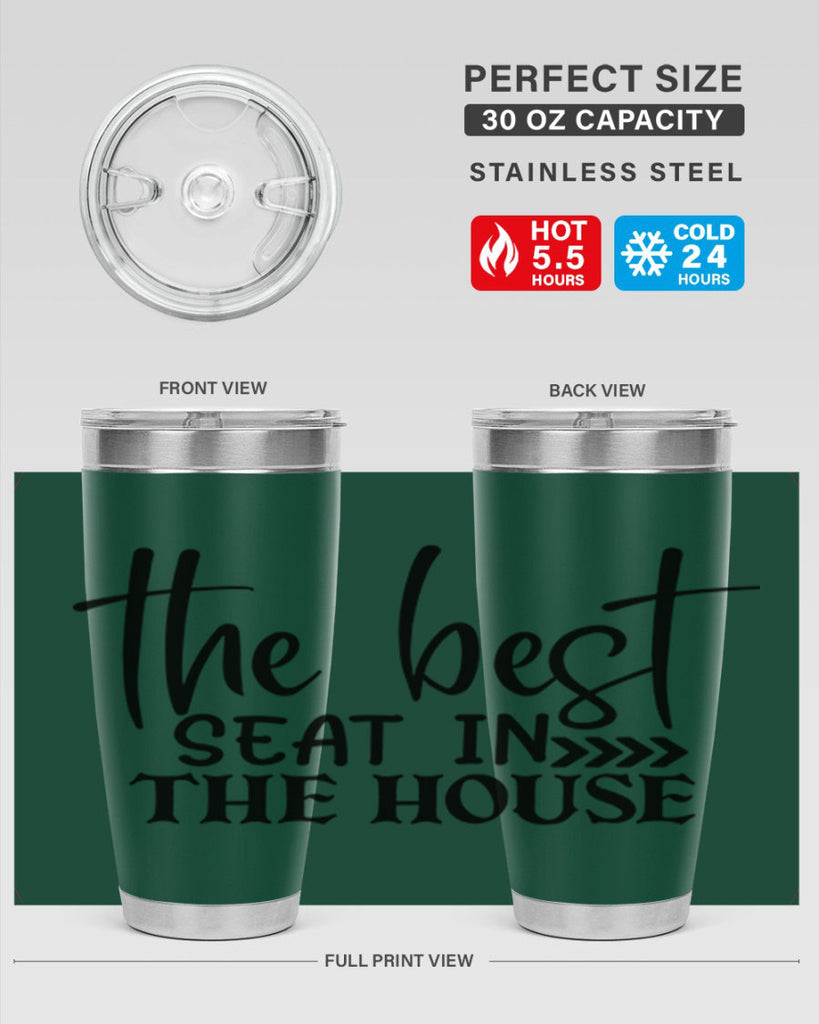 the best seat in the house 56#- bathroom- Tumbler