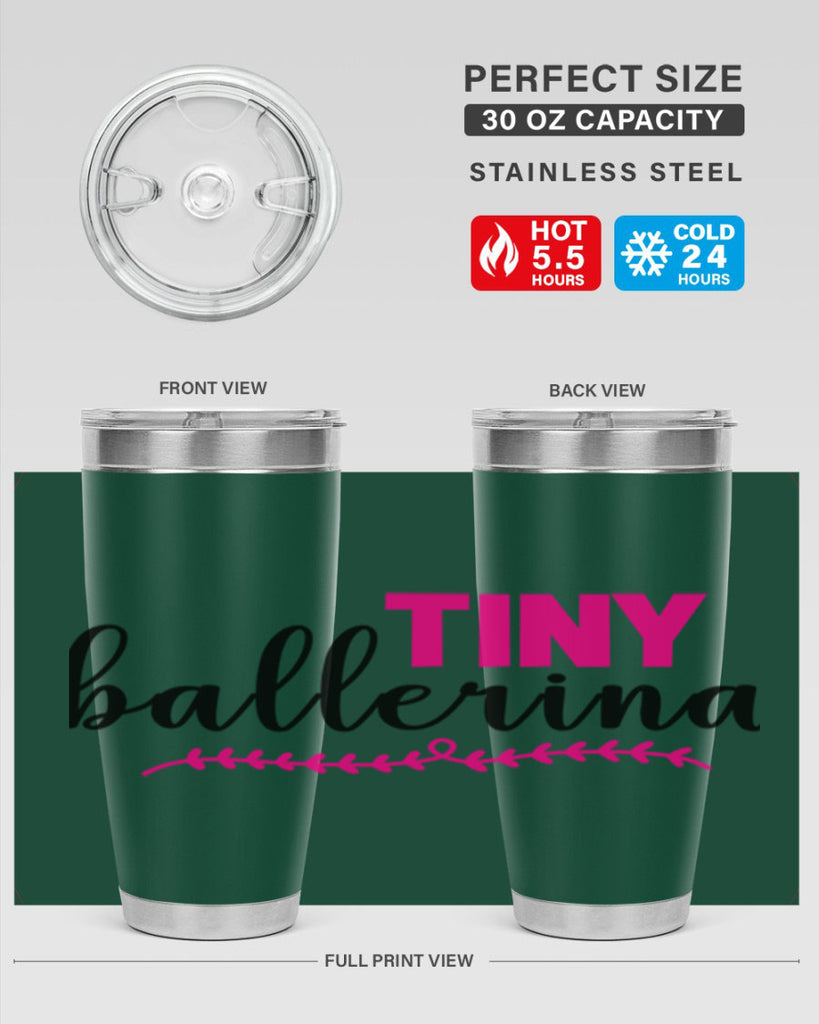 tiny ballerina 87#- ballet- Tumbler