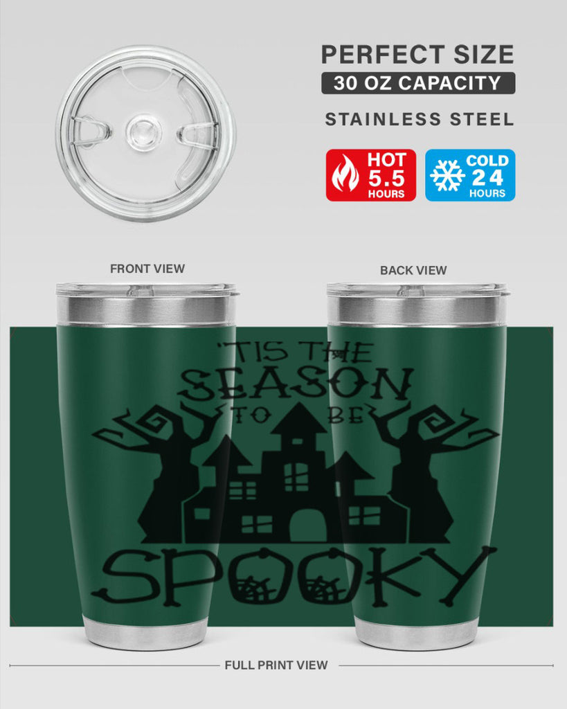 tis the season to be spooky 100#- halloween- Tumbler