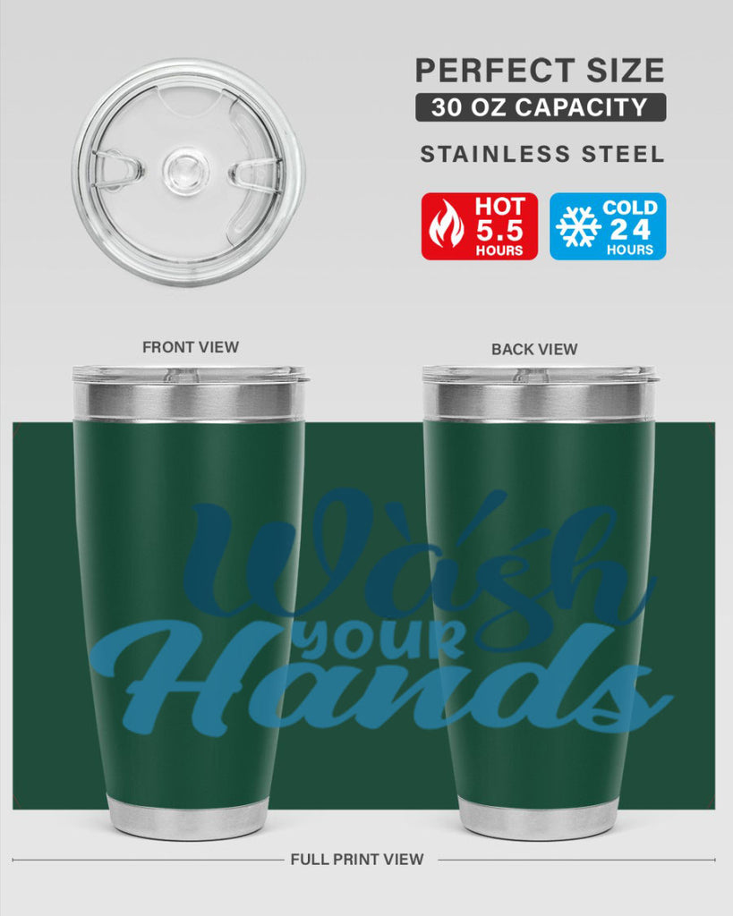 wash your hands 52#- bathroom- Tumbler