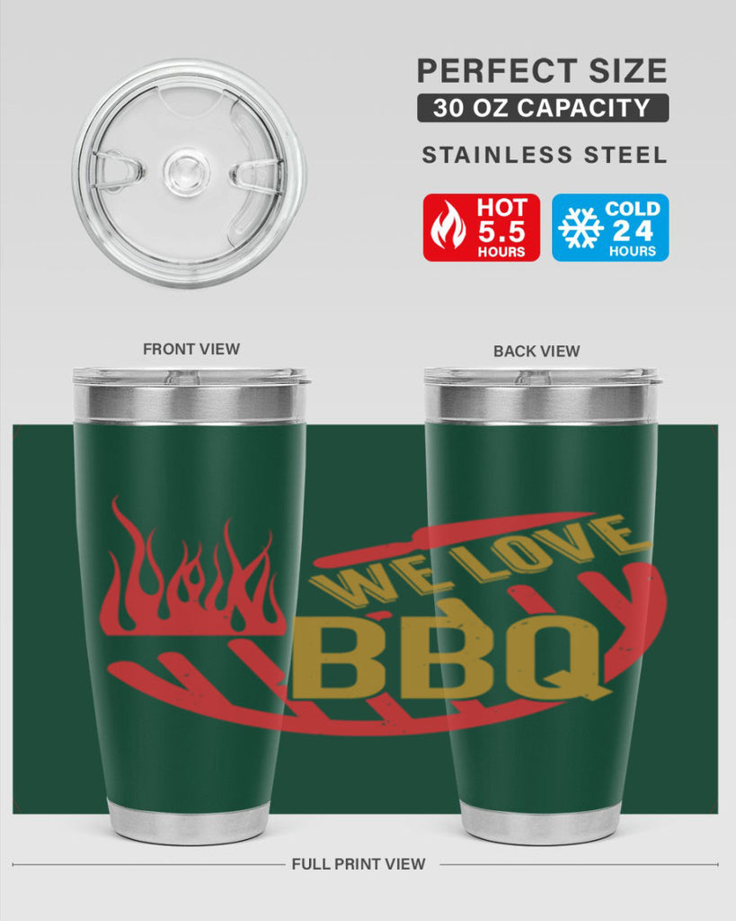 we love bbq 7#- bbq- Tumbler