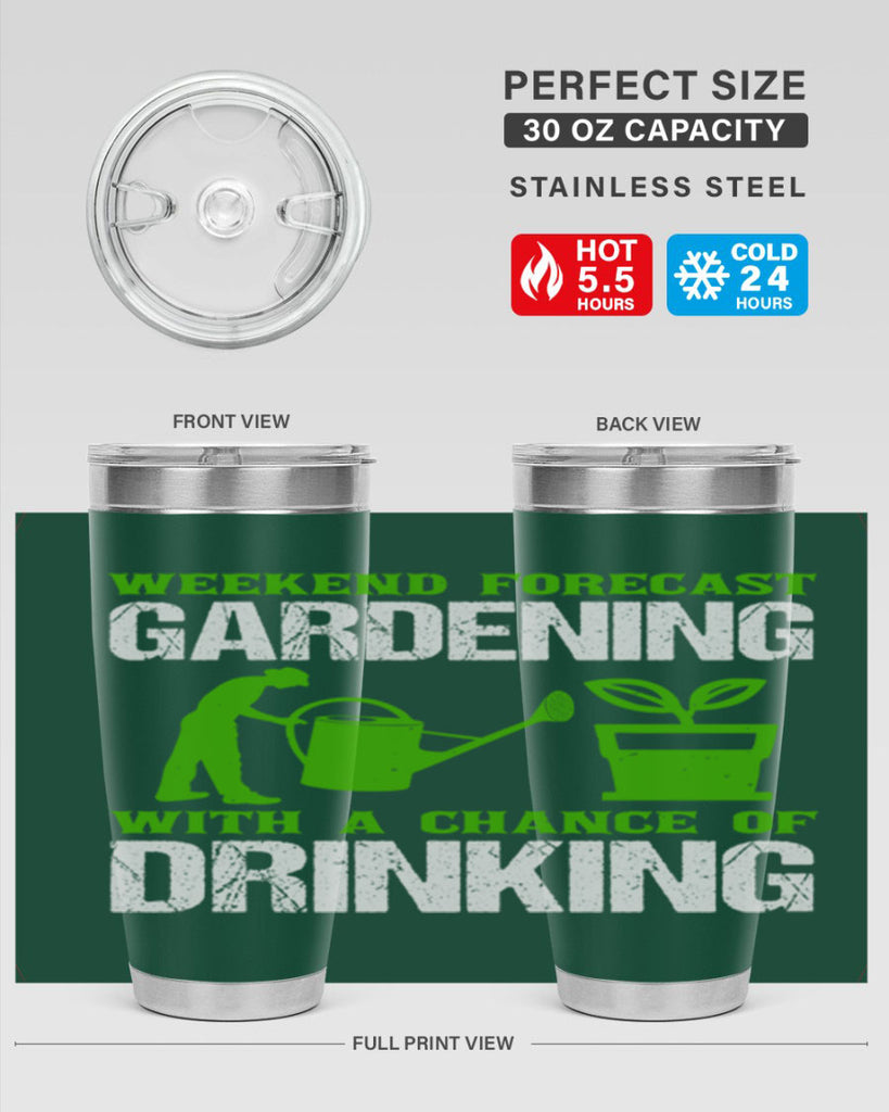 weekend forecast with a chance of 30#- farming and gardening- Tumbler