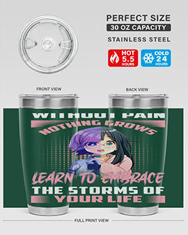 without pain nothing grows learn to embrace the storms of your life288#- anime- Tumbler