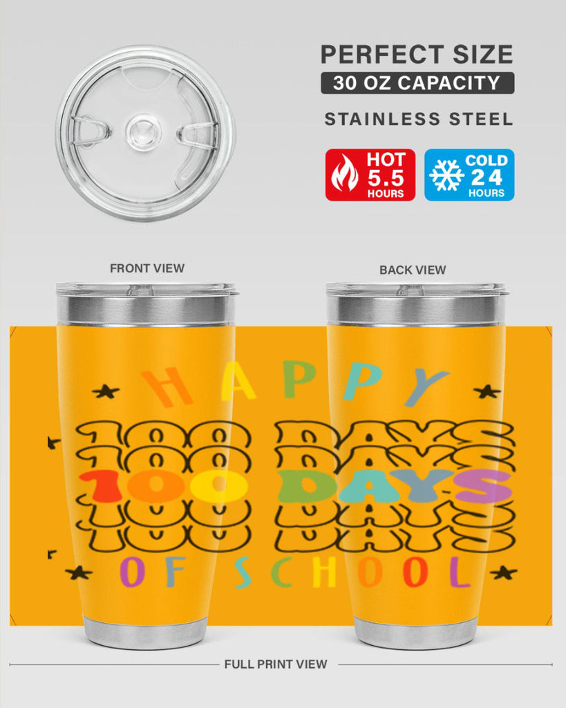 100 days of school Sublimation 33#- 100 days of school- Tumbler