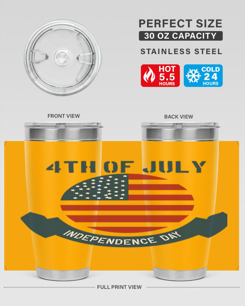4th july design Style 63#- Fourt Of July- Tumbler
