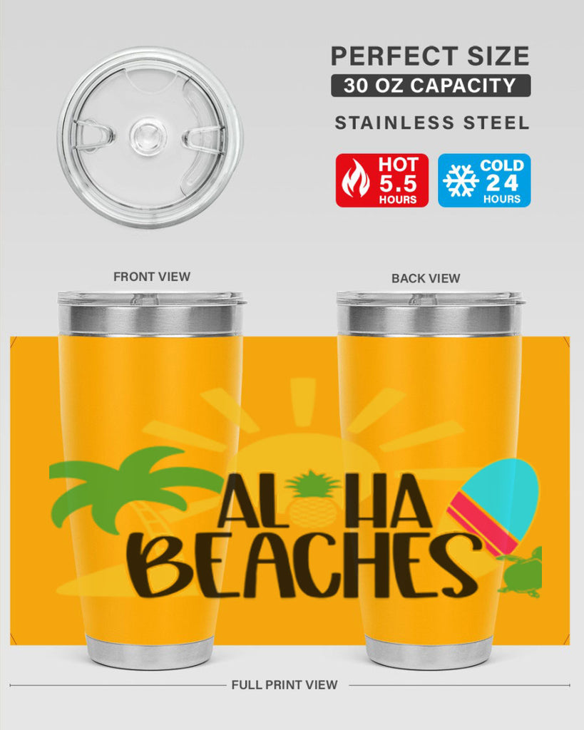 Aloha Beaches Style 55#- summer- Tumbler
