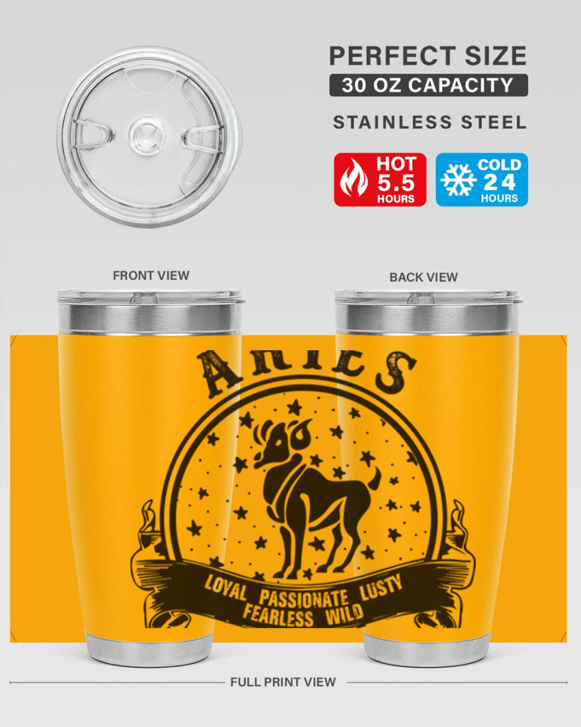 Aries 1#- zodiac- Tumbler