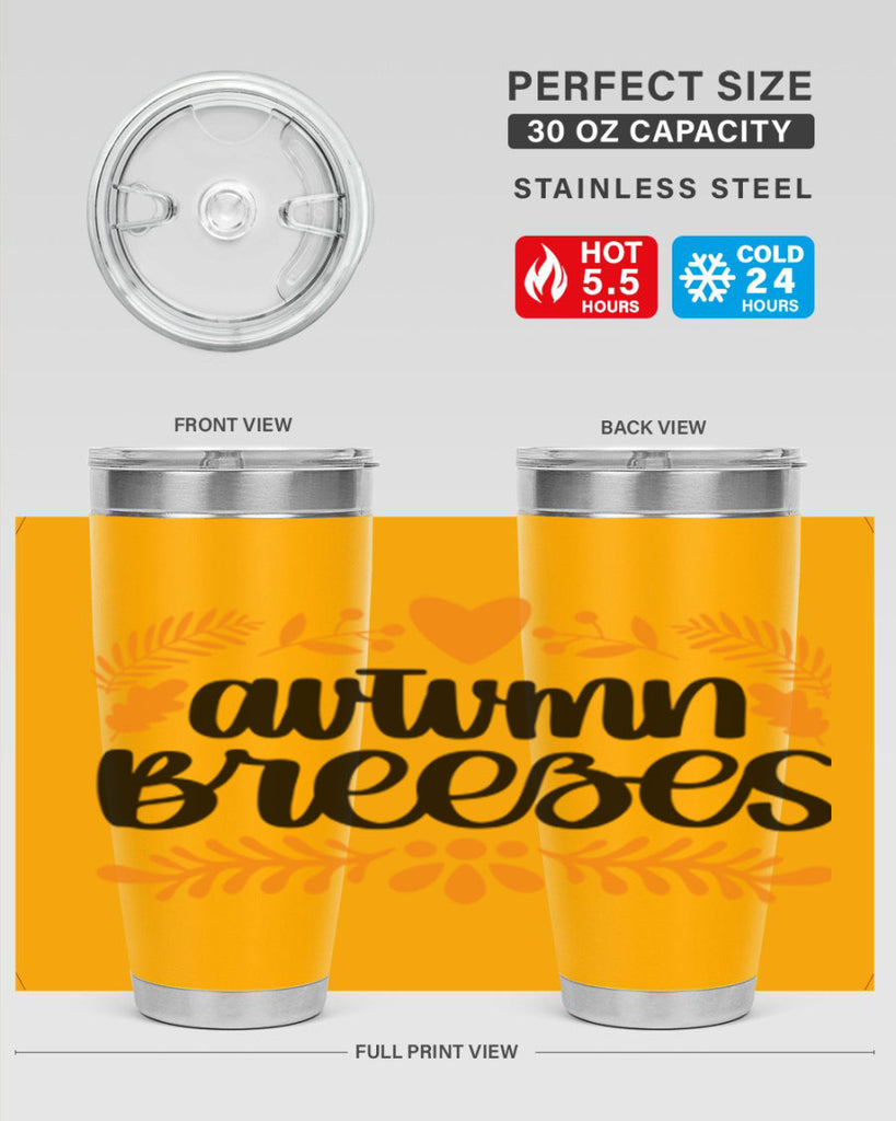 Autumn Breezes 474#- fall- Tumbler