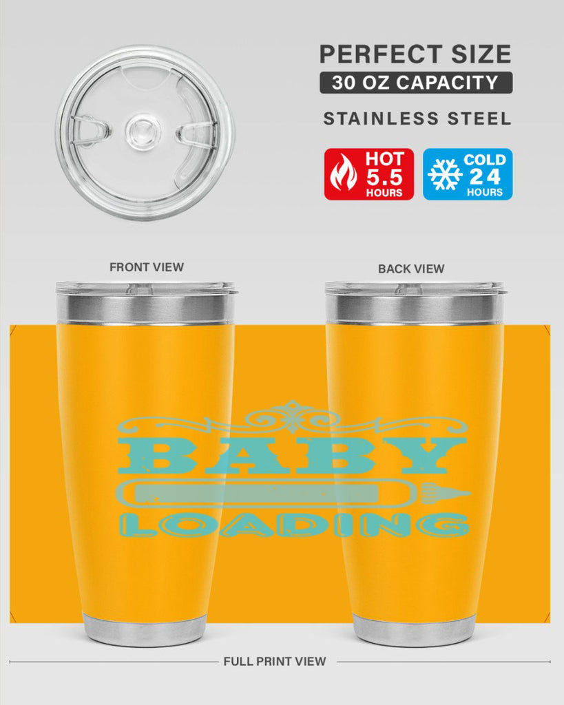 Baby Loading Style 49#- baby shower- tumbler