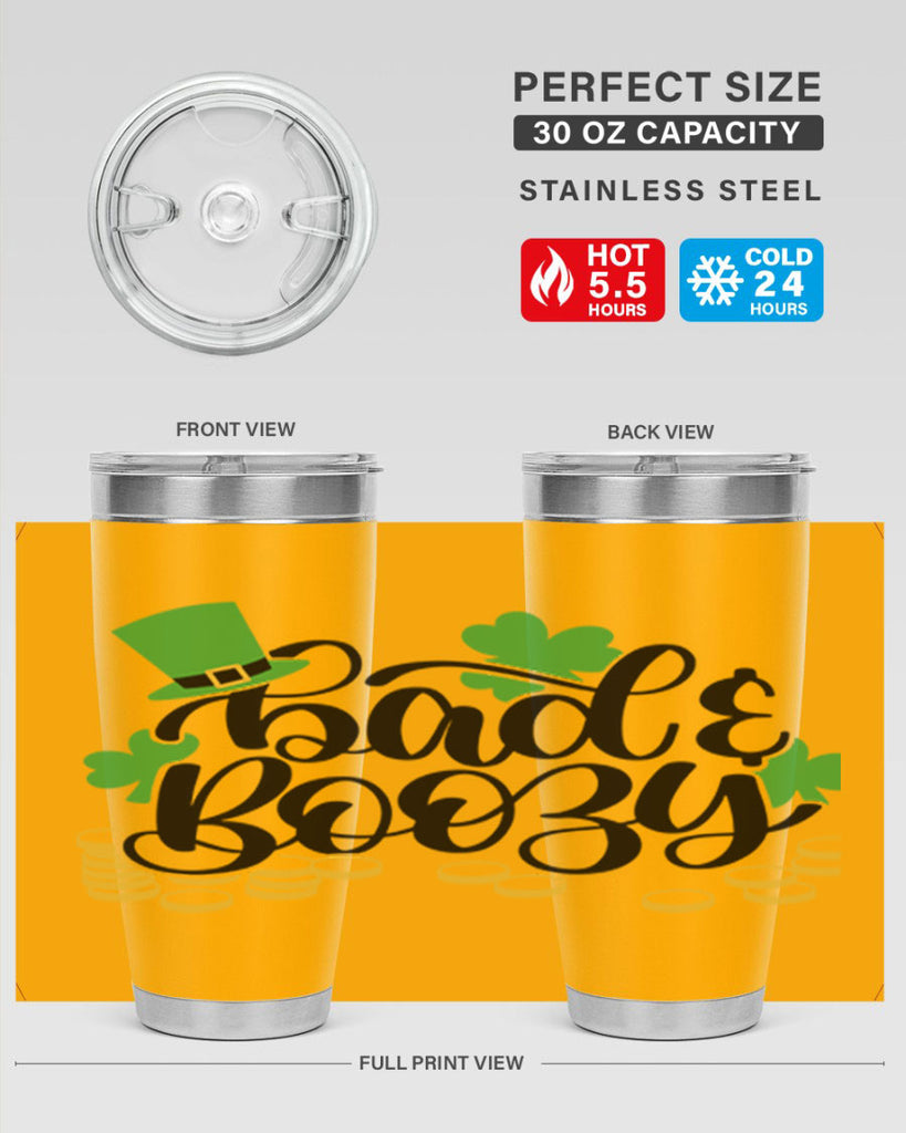 Bad Boozy Style 106#- St Patricks Day- Tumbler