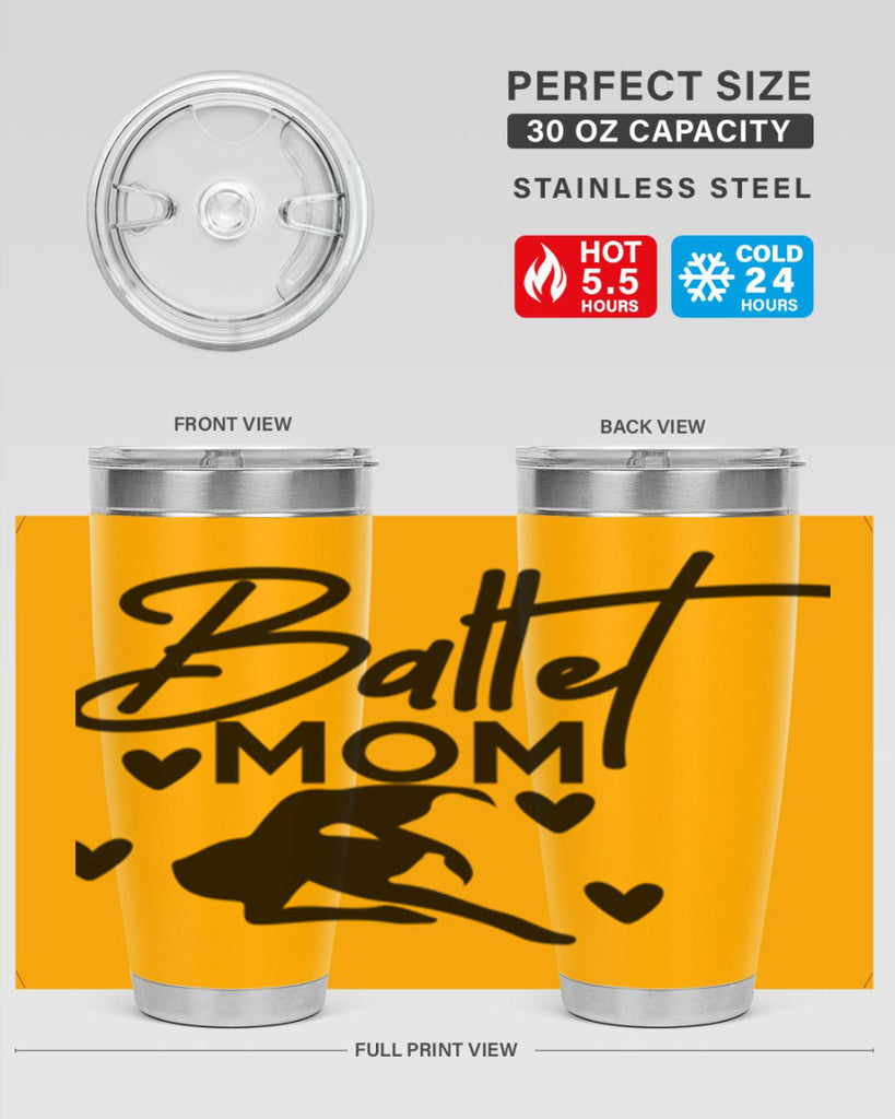 Ballet Mom 10#- ballet- Tumbler