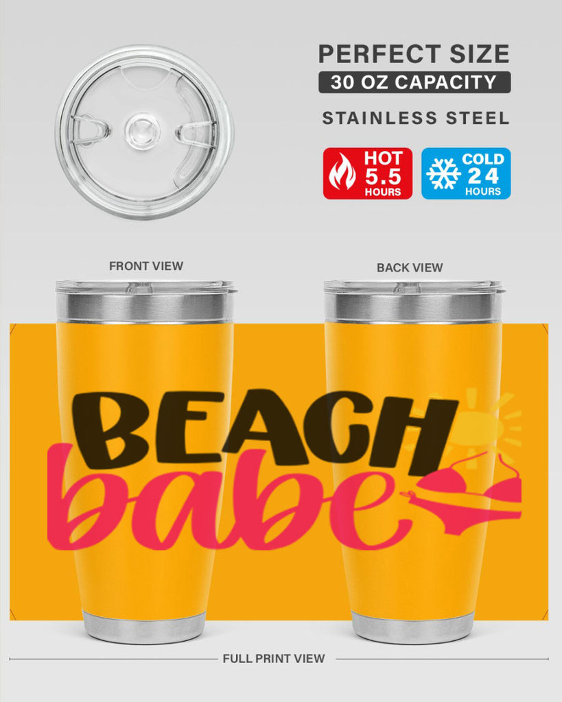 Beach Babe Style 52#- summer- Tumbler
