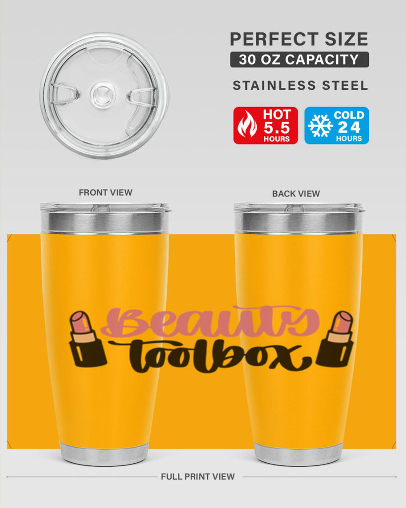 Beauty Toolbox Style 134#- make up- Tumbler