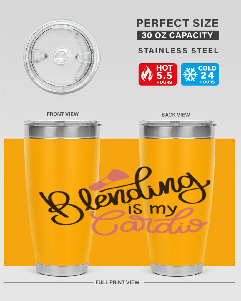 Blending is my Cardio Style 129#- make up- Tumbler