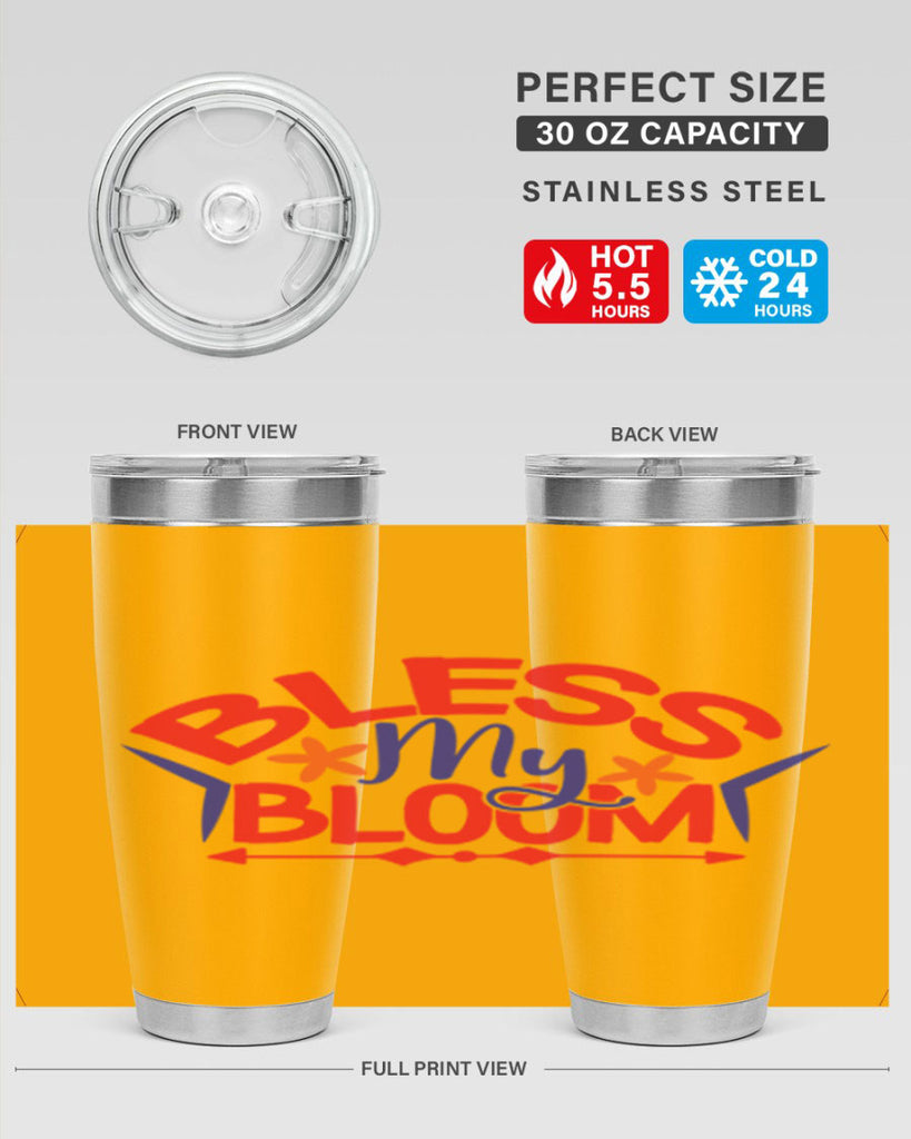 Bless My Bloom 38#- spring- Tumbler