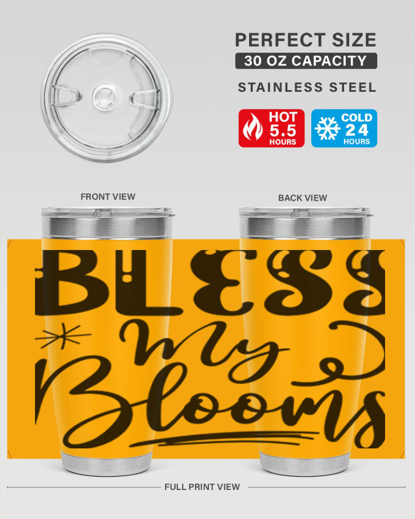 Bless My Blooms  63#- spring- Tumbler