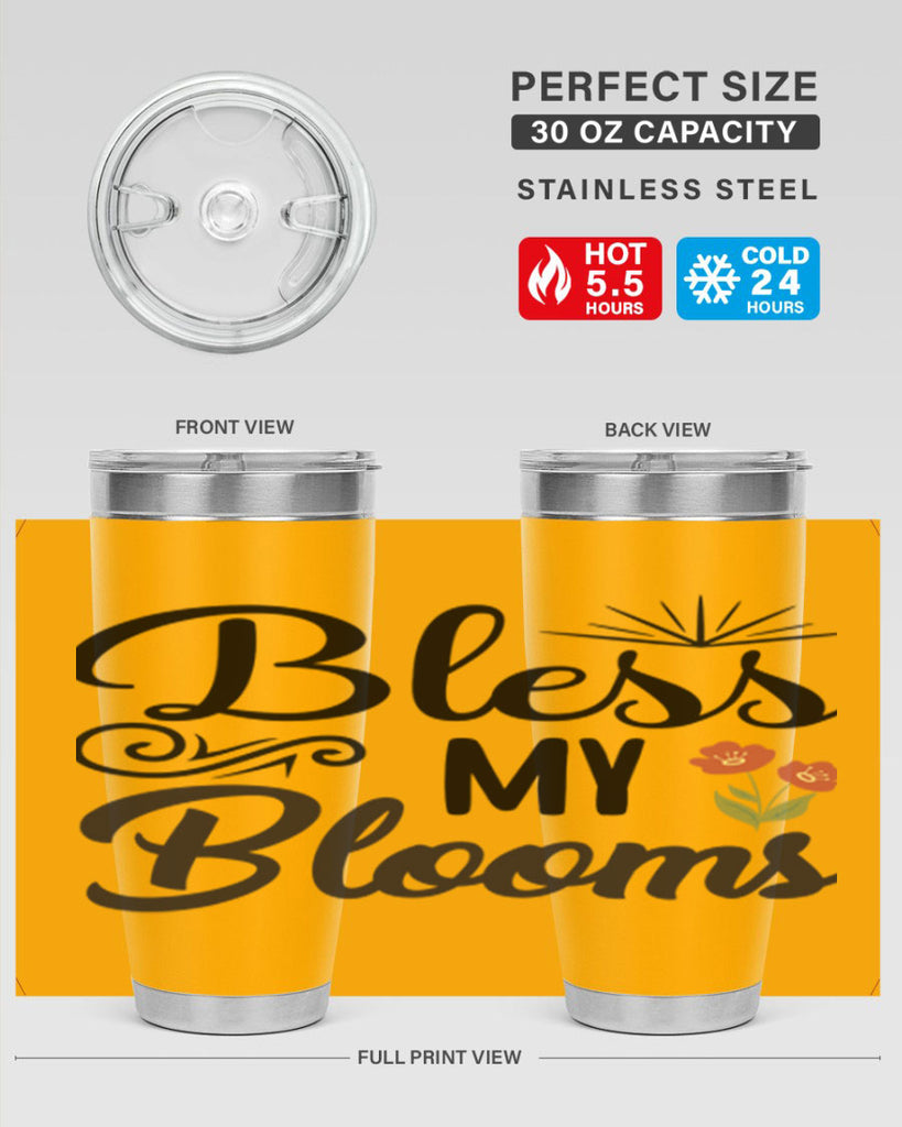 Bless My Blooms  66#- spring- Tumbler
