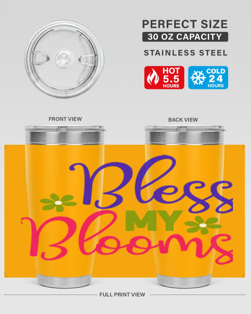 Bless My Blooms 46#- spring- Tumbler