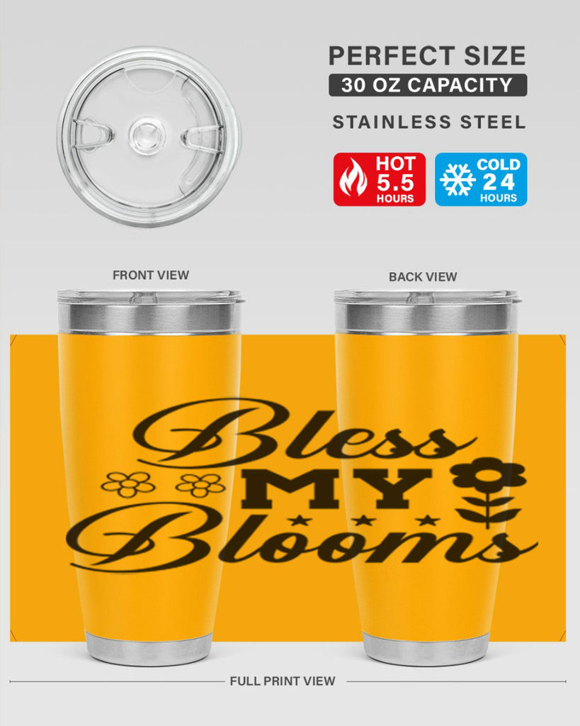Bless my blooms  62#- spring- Tumbler