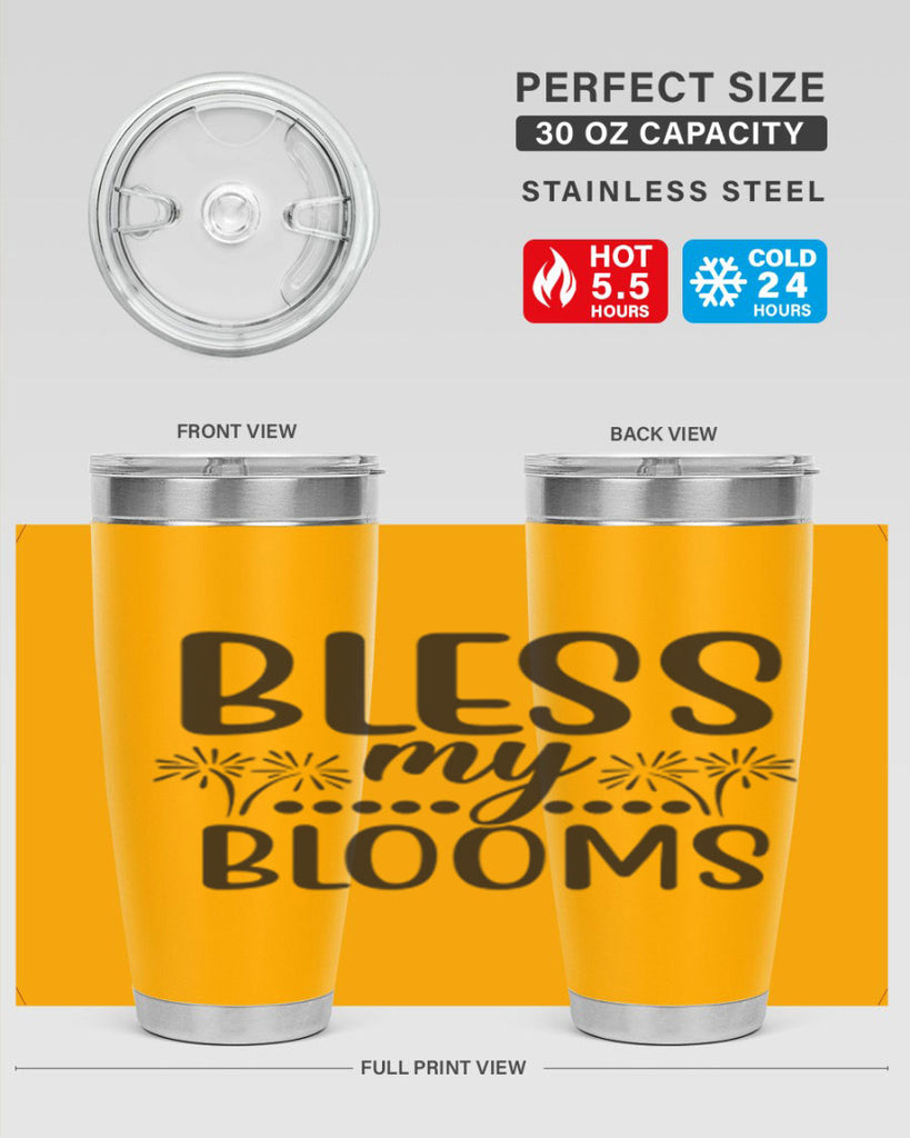 Bless my blooms 39#- spring- Tumbler