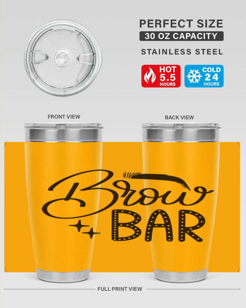 Brow Bar Style 125#- make up- Tumbler