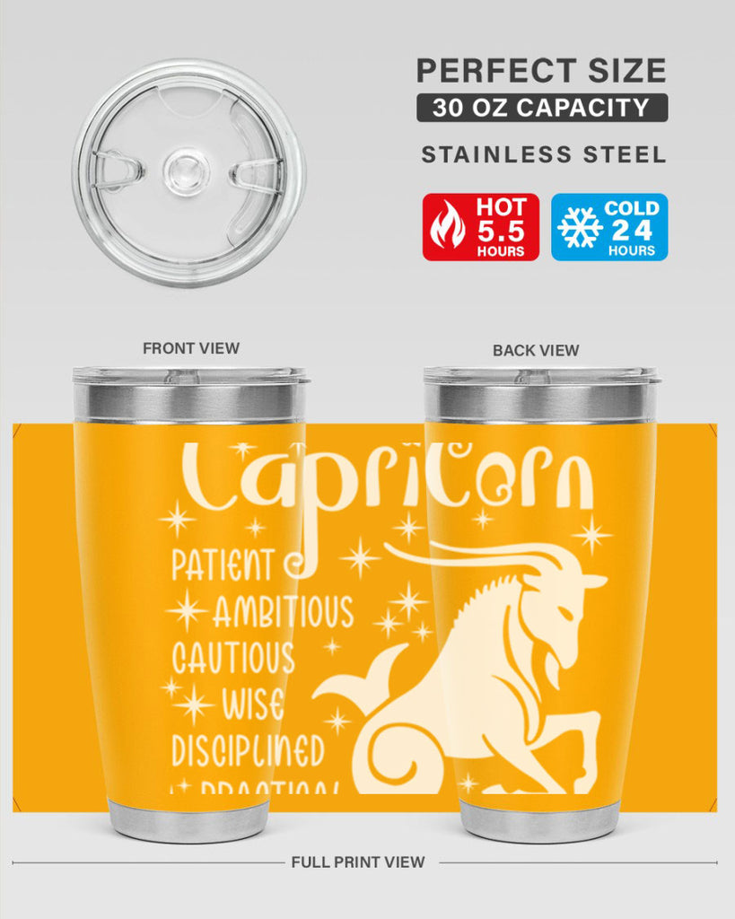 Capricorn 186#- zodiac- Tumbler