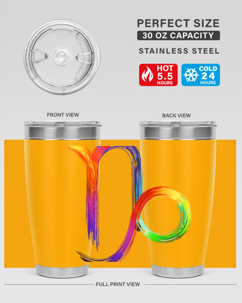 Capricorn 187#- zodiac- Tumbler