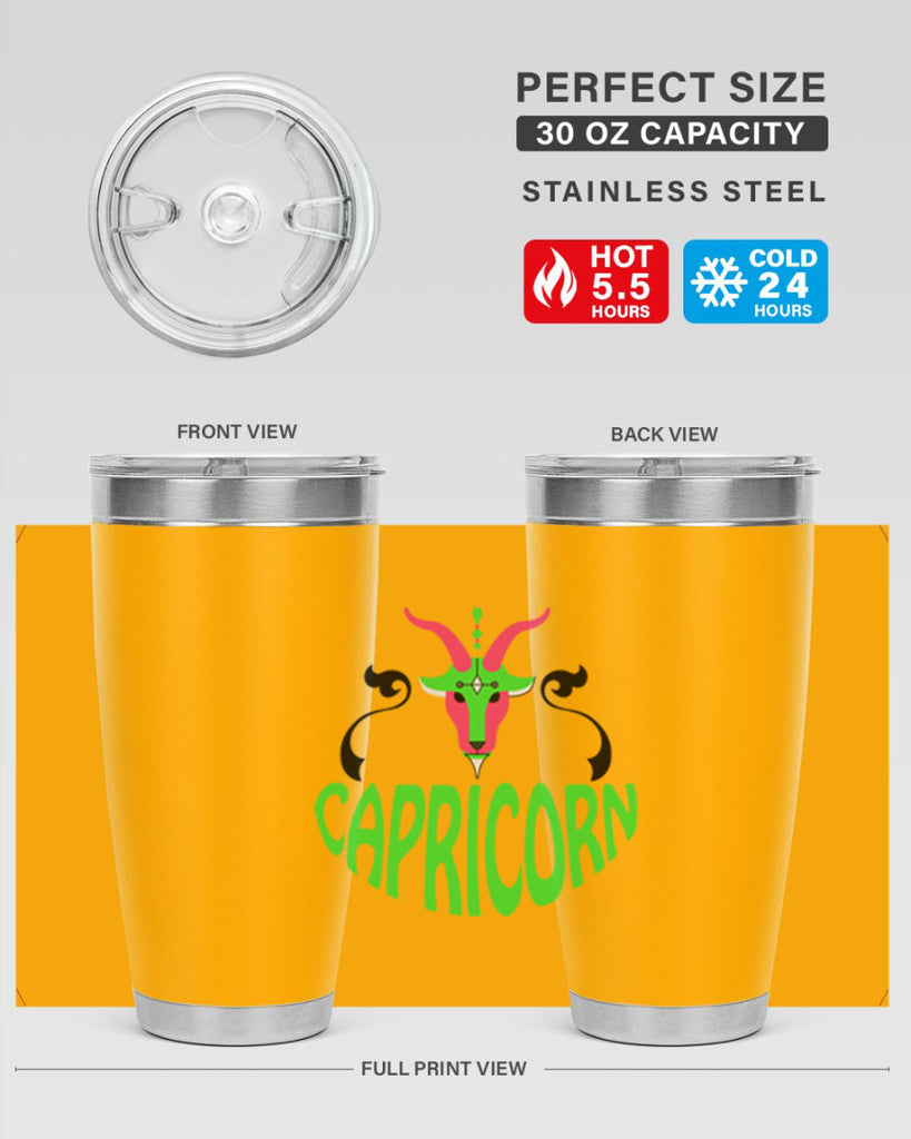 Capricorn 189#- zodiac- Tumbler