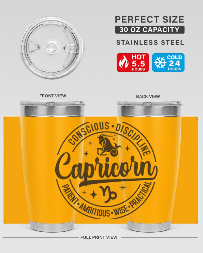 Capricorn 190#- zodiac- Tumbler
