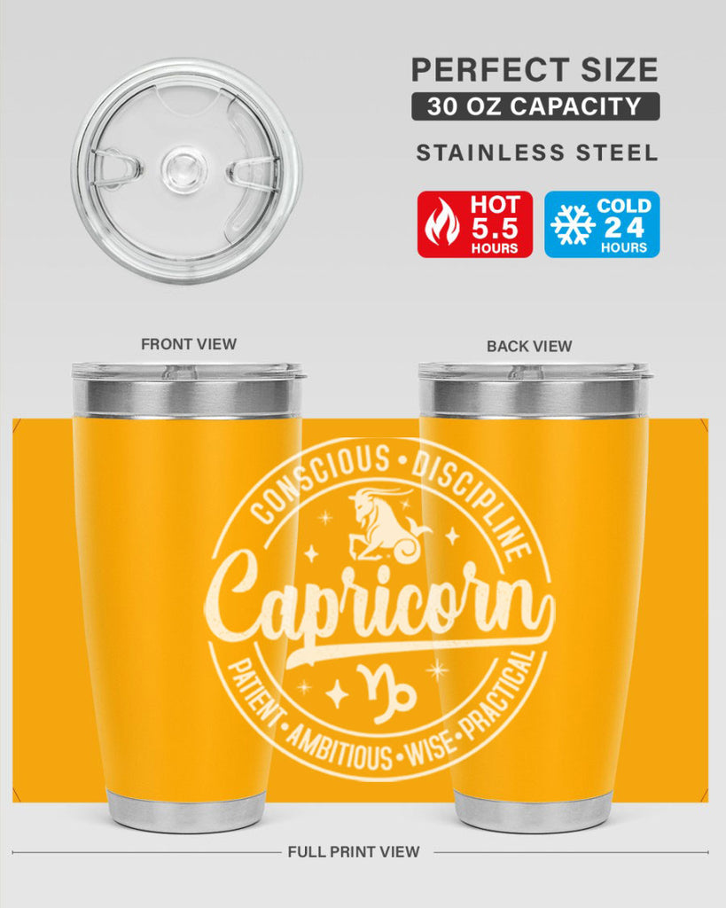 Capricorn 191#- zodiac- Tumbler