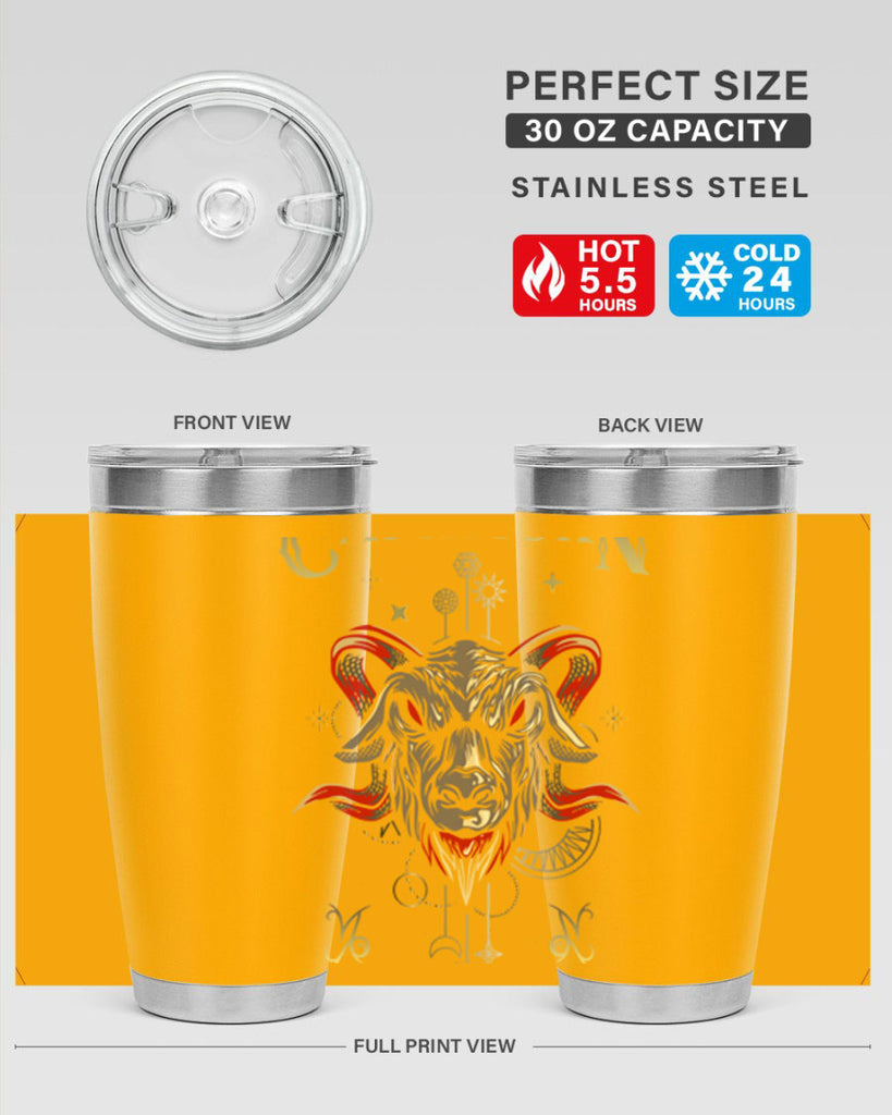 Capricorn 198#- zodiac- Tumbler