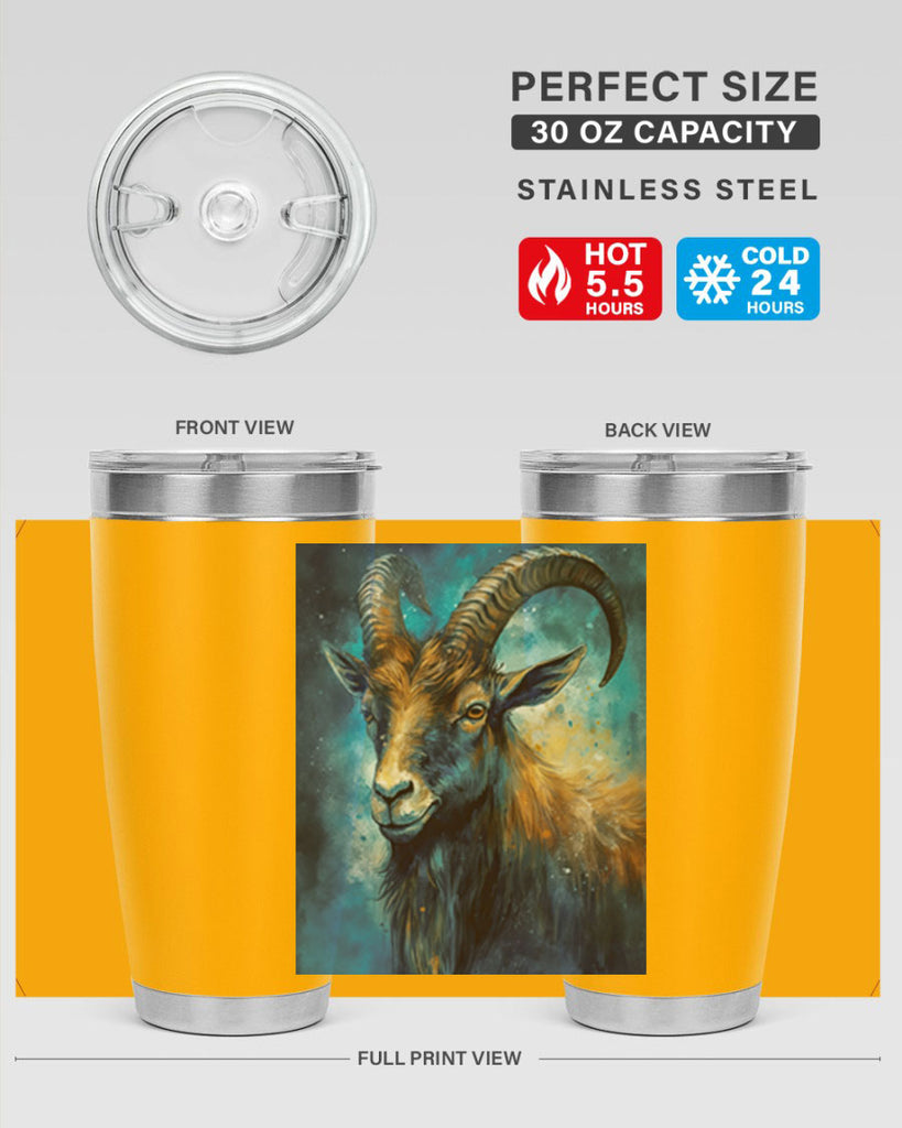 Capricorn 37#- zodiac- Tumbler