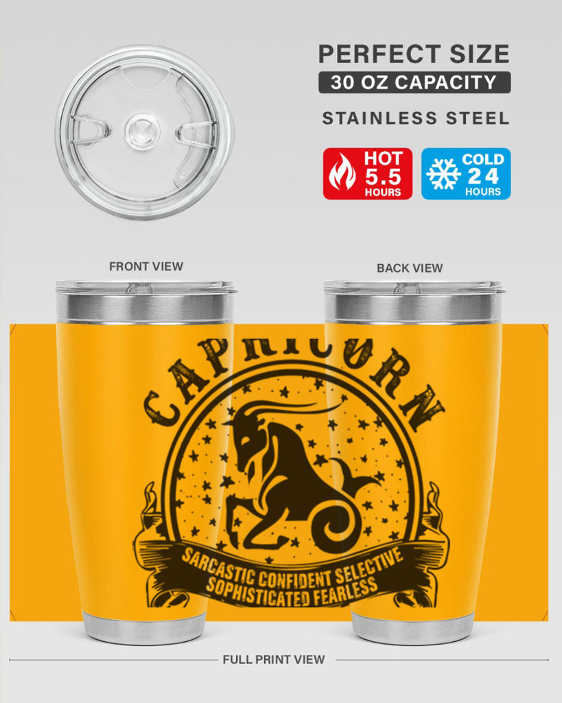 Capricorn 38#- zodiac- Tumbler