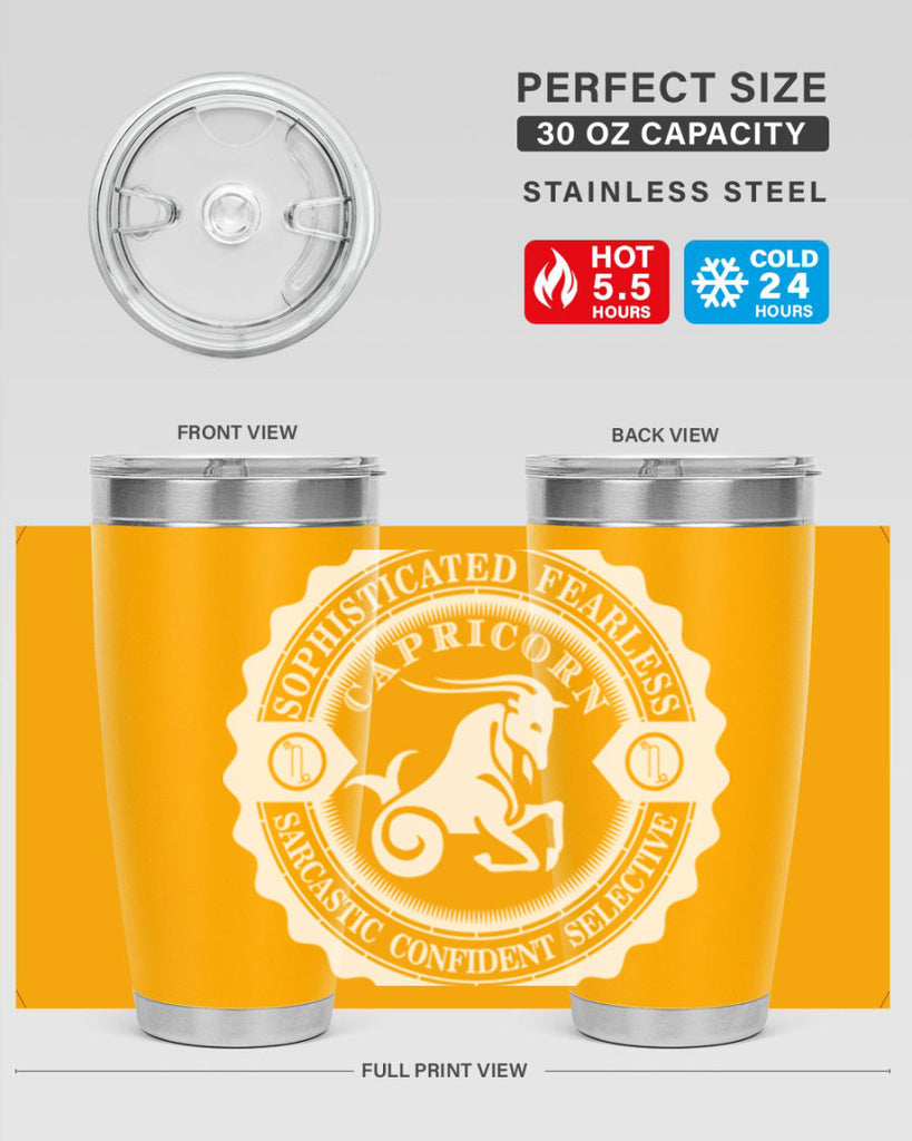 Capricorn 41#- zodiac- Tumbler