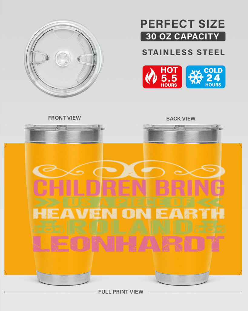 Children bring us a piece of Heaven Style 284#- baby- tumbler