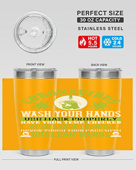 Coronavirus Wash Your Hands Use Style 1#- corona virus- Tumbler