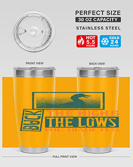 Duck The Highs Duck The Lows Duck The Diabetes Style 40#- diabetes- Tumbler