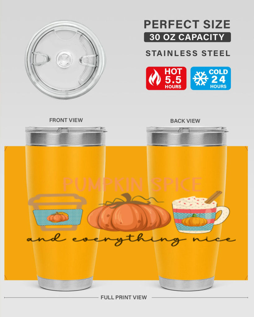 Fall Pumpkin Spice 127#- fall- Tumbler